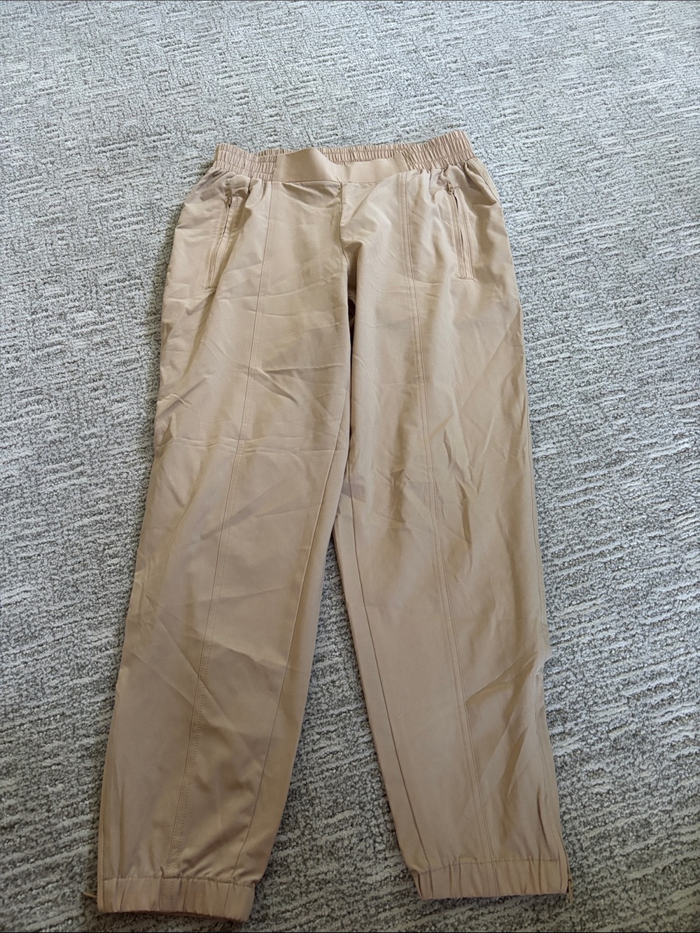 Old Navy Women’s Tan Elastic Waist Jogger Pants